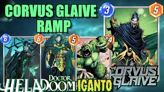 HOW GOOD IS CORVUS Corvus Glaive Ramp Marvel Snap [upl. by Ayahs]