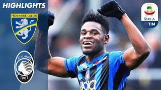 Frosinone 05 Atalanta  Zapata Scores Four Times in Thrashing  Serie A [upl. by Eesyak]