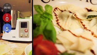 Italienische Pasta  Nudelteig herstellen ohne Ei  Neues Rezept  Aldi Süd  studio Mixer [upl. by Daria]