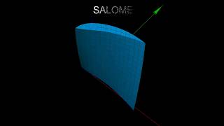 SALOME Mesh Module building a twisted blade with mesh tools [upl. by Rehm]