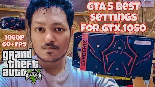 GTA 5 Bast Settings For GTX 1050 OC Edition 2GB GDDR5 Graphics Card 1080p 60FPS Gameplay [upl. by Dusen742]