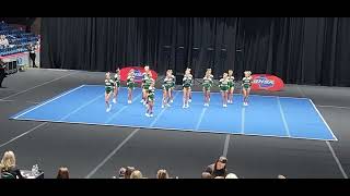 Adairsville High School Varsity Competition Cheer Team 3A division GHSA State Competition 111123 [upl. by Whall]