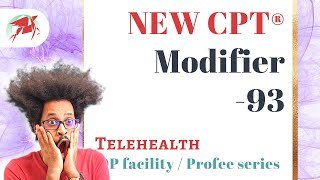 Modifier 93 audio only modifier in telehealth coding amp Appendix T [upl. by Herstein814]