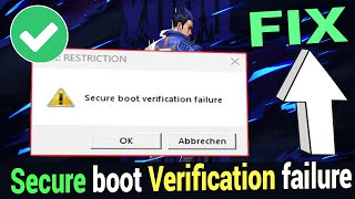 How to Fix VAN Secure boot verification failure [upl. by Itsrik350]