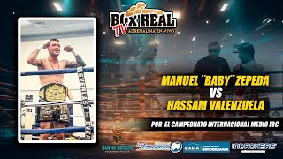 PELEA BABY ZEPEDA VS HASSAM VALENZUELA [upl. by Dolorita]