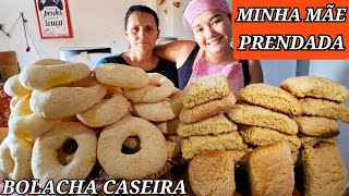 COMO FAZER BOLACHA CASEIRA😋BISCOITO DE POLVILHO RECEITA SUPER FÁCIL E MUITO SABOROSA [upl. by Gnehc]