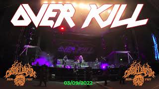 Over Kill  En el Candelabrum Metal Fest Vol I 03092023 [upl. by Joni]