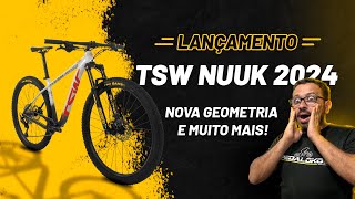 Lançamento TSW NUUK 2024  Nova geometria e muito mais na PEDALOKOS [upl. by Laro473]