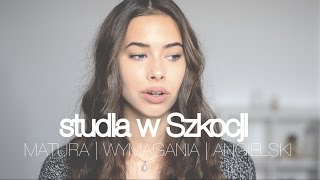 Studia w Szkocji Matura  Angielski  Wymagania [upl. by Aciraj]