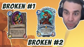 Broken Treasure And Broken Legendary Rogue Run  Hearthstone Arena [upl. by Haliehs]