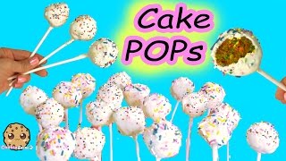 Making Sugar Cookie Chocolate Rainbow Sprinkled Cake Pops Easy How To Video [upl. by Sinnaiy613]