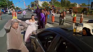 The James Corden  Crosswalk Cinderella Musical Experience [upl. by Ruttger508]