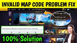 Free Fire Craftland Invalid Code Problem  Free Fire Craftland Problem  Free Fire Max Craftland Inv [upl. by Llertnod]