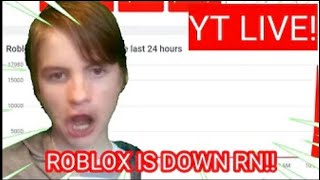 ROBLOX IS GOING DOWN RIGHT NOW [upl. by Leibrag]