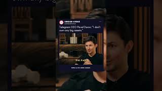 Telegram CEO Pavel Durov telegram CEO motivation [upl. by Anuhsal]