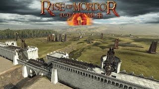 FORCES OF DARKNESS FALL UPON GONDOR  Rise of Mordor Siege Battle [upl. by Melisandra]