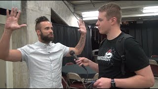 Skillet Interview 4 at LAZERfest 2014  Backstage Entertainment [upl. by Vrablik]