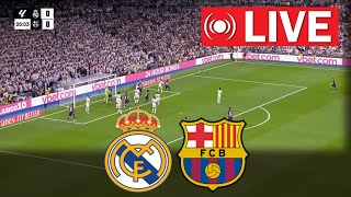 Real Madrid vs Barcelona LIVE  El clásico LaLiga 202425  Full Match Streaming [upl. by Sandberg]