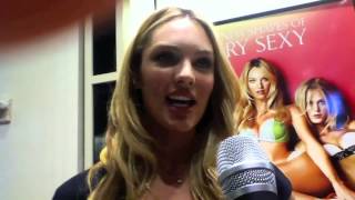 Candice Swanepoel Interview With The Fashion Examiner [upl. by Ahsad]