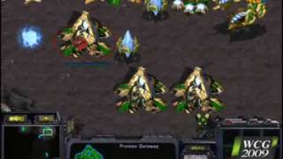 WCG 2009 Starcraft Semifinal Stork vs Kolll Game 2 [upl. by Naitsirc84]