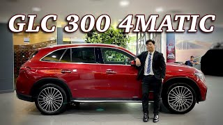 GIÁ XE Mercedes GLC 300 4Matic 2024 Màu Đỏ Cá Tính Sẵn Xe Giao Ngay  Hoan Channel [upl. by Meekah158]