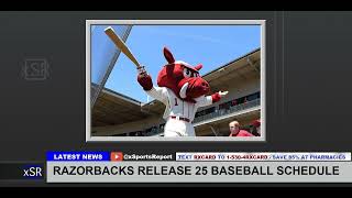 Razorbacks Release 25 Baseball Schedule [upl. by Ambrosane]