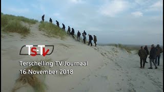 Terschelling TV journaal 16 november 2018 [upl. by Llerrad36]