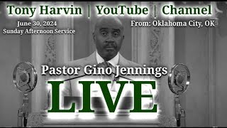 Pastor Gino Jennings  LIVE  June 30 2024  Sunday Service  Oklahoma City OK [upl. by Udela984]