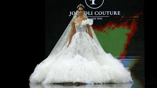 Joli Poli Couture Spring 2024  Barcelona Bridal Fashion Week [upl. by Adnek325]