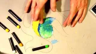 Easy Oil Pastel Drawing  For Beginners  Step By Step  ART OCLOCK [upl. by Ameg205]