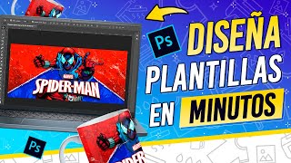 🔥 TUTORIAL Como DISEÑAR PLANTILLAS de Sublimación 🤑 Plantillas para Tazas Photoshop [upl. by Netsruk]