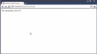 Beginner PHP Tutorial  58  timestamps [upl. by Huberty]