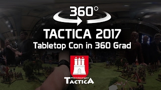 Tactica 2017  So war Deutschlands größte Tabletop Convention in 360 Grad  DICED [upl. by Eibrik]