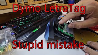 Dymo LetraTag Teardown because Im stupid [upl. by Aisanat581]