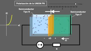 25 Polarizacion Directa e Inversa del Diodo Semiconductor [upl. by Atile663]