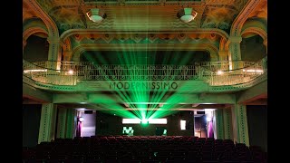 Inaugurazione Cinema Modernissimo un assaggio dei lavori di recupero della sala storica di Bologna [upl. by Mildrid]