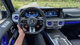 NEW 2025 Mercedes G63 AMG FACELIFT POV Drive V8 SOUND Interior Exterior Review 4K [upl. by Carothers]