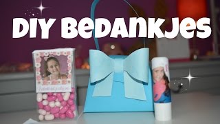 DIY bedankjes van mijn feestje [upl. by Leiser14]