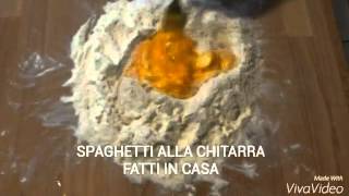 Spaghetti alla chitarra fatti in casa [upl. by Eibloc357]