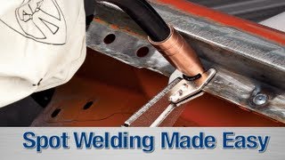 Spot Weld Kit  How To DIY with your MIG Welder from Eastwood [upl. by Ximenez]