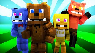 FNAF World  Night 1 Minecraft Roleplay [upl. by Horwitz]