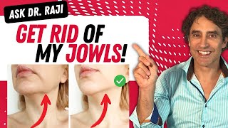 GET RID OF YOUR JOWLS WITHOUT SURGERY  Non Surgical Facelift [upl. by Elram]