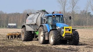 New Holland TM190 amp Joskin 14m³  Loonwerken Van De Voorde Hendrik [upl. by Colon]