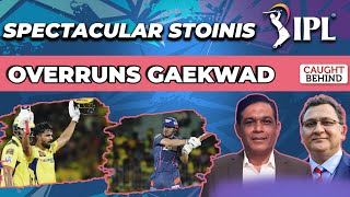 Spectacular Stoinis Overruns Gaekwad  Caught Behind [upl. by Wilmott]