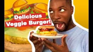 How To Make A Veggie Burger Black Bean  Cooking With A Comedian  PreacherLawson [upl. by Robet]