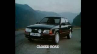 Ford Escort XR3i Mk4 advert [upl. by Alleinnad]