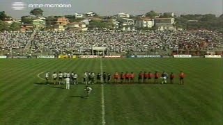 04J  Penafiel  0 x Sporting  0 de 19891990 [upl. by Frangos]