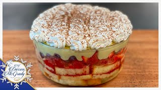 TRADITIONAL ENGLISH TRIFLE  THE PERFECT CHRISTMAS DESSERT [upl. by Obara]