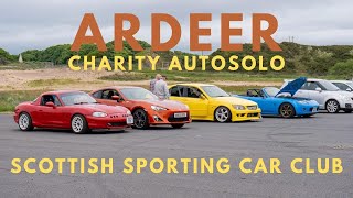 Charity Autosolo 2024 Ardeer  Scottish Sporting Car Club  SSCC [upl. by Anikes]