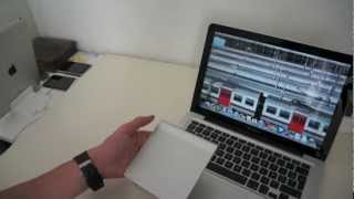 Magic Trackpad avec Macbook Pro  infos du Trip [upl. by Aicinet997]